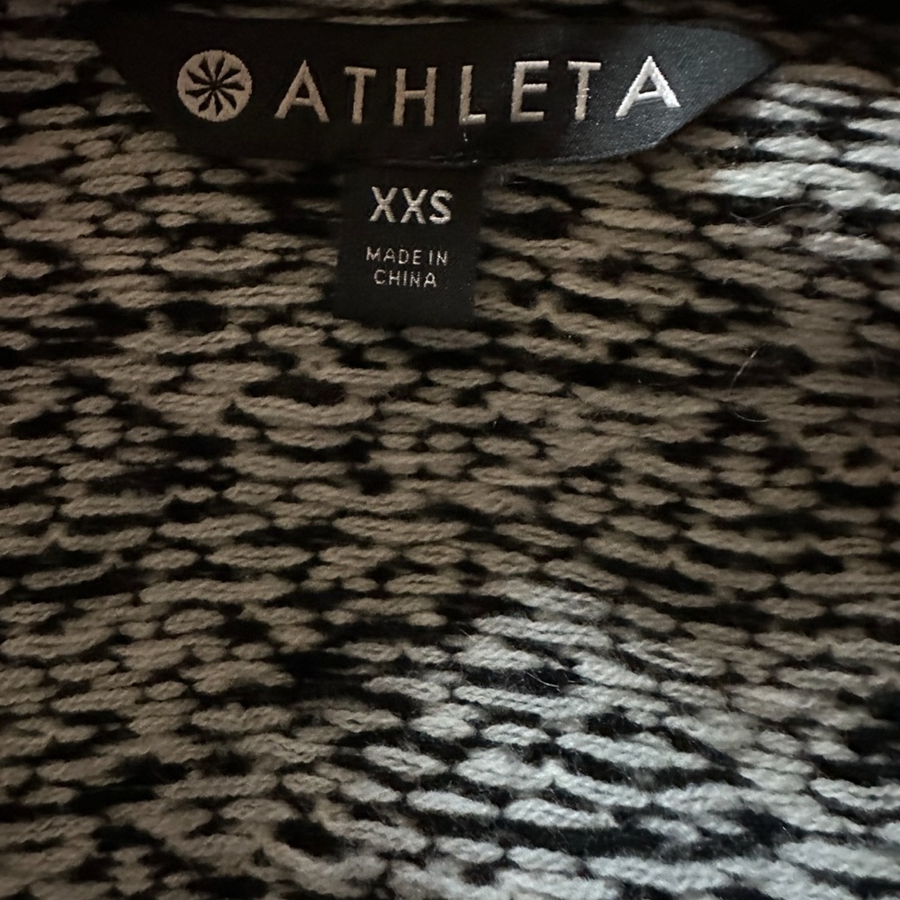 Athleta Wool Cashmere Panorama Coat Sweater View 4
